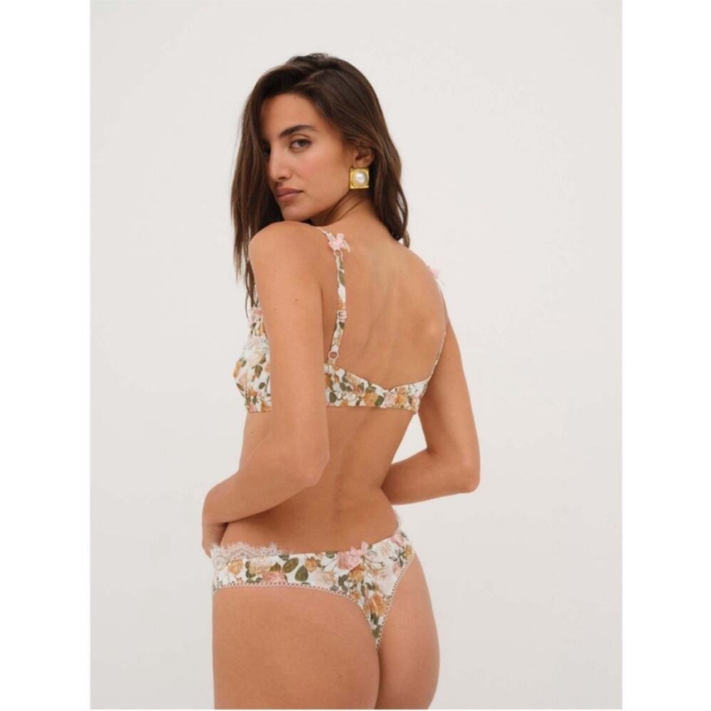 For Love And Lemons Floral Lace SET - Picture 3 of 10